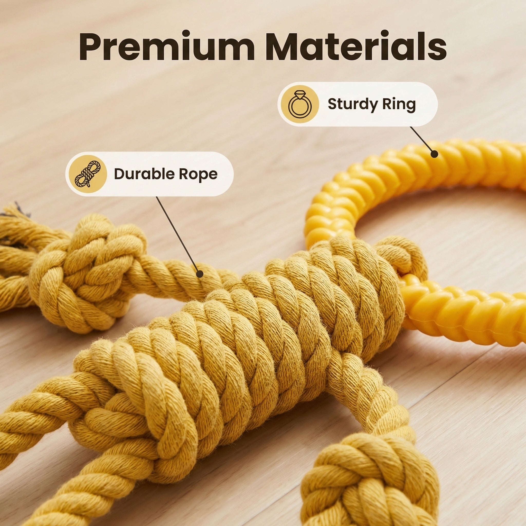 Likaty Dog Chew Toys for Aggressive Chewers, Indestructible Rope Dog Toy Puppy Chew Teething Toys for Large Medium Small Dogs, Green