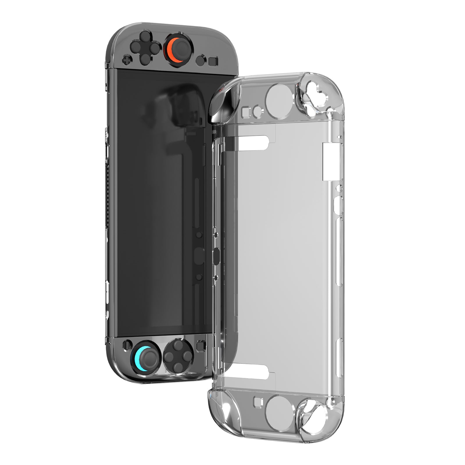 Transparent Case for Nintendo Switch 2 Case, Clear Shockproof TPU Protective Switch2 Controller Skin for SW2 Protector Cover Accessories