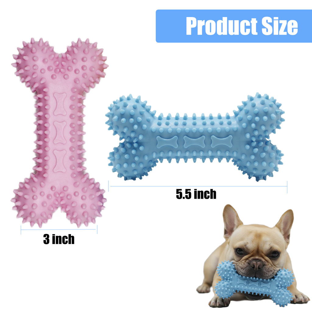 Dog Chew Toys for Aggressive Chewers, Likaty Indestructible Dog Toy Puppy Chew Teething Toys for Large Medium Small Dogs, 3PCS