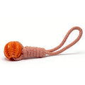 Likaty Dog Chew Toys for Aggressive Chewers, Indestructible Rope Dog Toy Puppy Chew Teething Toys for Large Medium Small Dogs, Orange