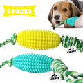 Dog Chew Toys for Aggressive Chewers, Likaty Indestructible Rope Dog Toy Puppy Chew Teething Toys for Large Medium Small Dogs, Yellow & Blue